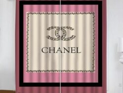 Chanel Living Room Curtains