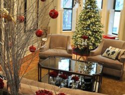 Diy Living Room Christmas Decorating Ideas