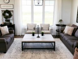 Country Living Room Area Rugs