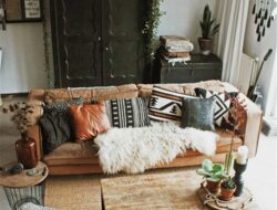 Rustic Bohemian Living Room